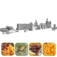 China Automated Snack Production Line Machine PLC Controlled Extruder 120KW Power 5000 KG Weight on sale