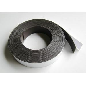 China Custom Sized Rubber Magnetic Strip with Adhesive 8 x 2mm , 8 x 3mm , 8 x 4mm , 9 x 3mm supplier