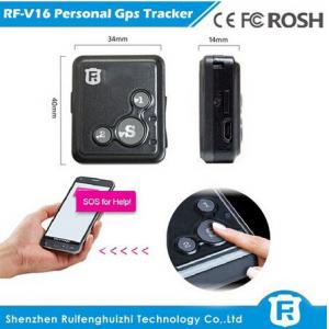 China Very small size mobile phone personal gps tracker senior phone gps track phone number RF-V16 supplier