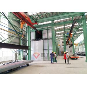China Big Steel Paint Production Line Automatic Liquid Paint Chemical Steel spraying equipment lines supplier