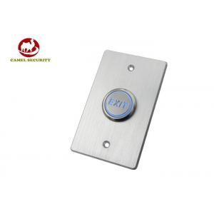 32mm Big Button Door Exit Push Button with Blue / Green Changeable Indicators