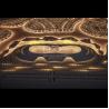 China 1:800 White Architectural Concept Model with Warm Lighting wholesale