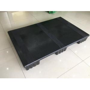 China Light - Weight 3 Runners EPS + PET Black Plastic Pallets Customized Foam Airport Using supplier