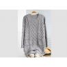 China Cables Leisure Loose Womens Knit Pullover Sweater For Young Girl Colleague Style wholesale