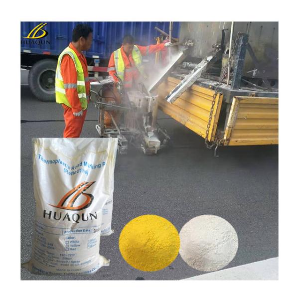 China Peinture de marquage routier à fusion chaude avec des résines synthétiques pour une forte résistance à l'usure supplier
