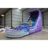 China 14 años de edad hasta piscina inflable con tobogán y Kit de reparación de tobogán de agua comercial incluido wholesale
