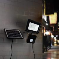 China 1000lumens 10Wは行動探知機が付いている太陽保証ライトを導いた on sale