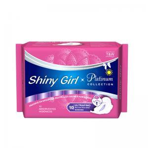 China Skin Friendly Women Sanitary Napkin Panty Super Absorb Menstrual Silk Sanitary Pads supplier