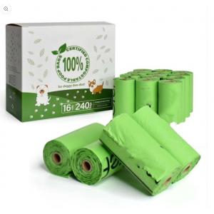 Adios Disposable Compostable Dog Poop Bag Hot Stamping