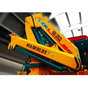 China 360 degrees XCMG Knuckle boom crane Safety Hydraulic for loading With 90L Oil Tank supplier
