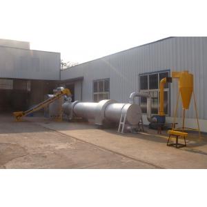 14kw Electric Energy Saving Sawdust Rotary Dryer For Rice Hull , Wood Shavings