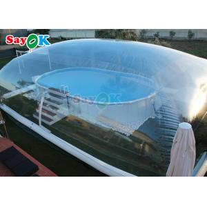 Customized Outdoor Enclosures Inflatable Swimming Pool Tent Cover Inflatable Pool Dome Covers