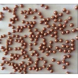 China Accurate Grinding Copper Granules Wire Grinding Balls 0.3mm - 3.0mm size supplier