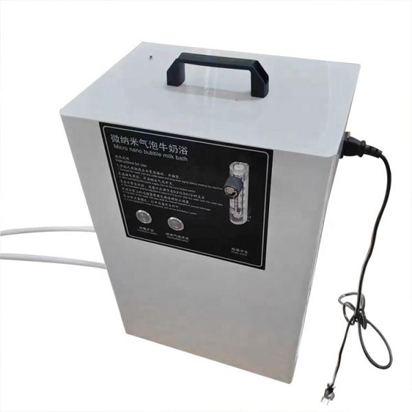150l Flow Rate Pink Ultra Fine Bubbles Generator Small Nano Bubble Milk Spa Machine
