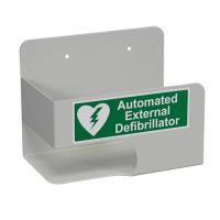 China Cold Rolled Steel AED Wall Bracket , Safety First Aid AED Defibrillator Wall Bracket on sale