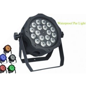 China IP65 luz 64 Rgb Dmx 4in1 del par del poder más elevado LED para el día de fiesta/la demostración automotores supplier