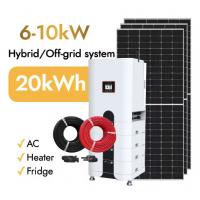 China Hybrid All In One 6kw Solar Power System Complete 3 Phase Hybrid Solar Panel Energy System For Indoor Or Outdoor Use on sale