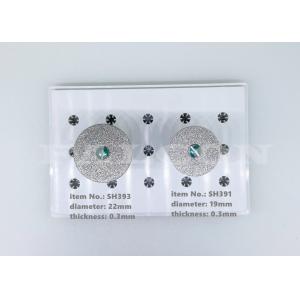 2.35mm HP Diamond Dental Discs Tool For Dental Lab / Clinic OEM Available