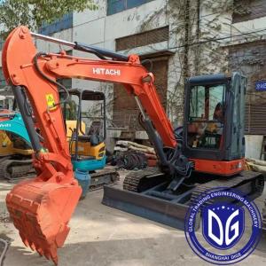 China ZX50 Used Hitachi 5 Ton Excavator Light Wear And Tear With Adaptive Power Modes supplier