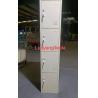 China KD 6 Doors Steel Storage Locker Metal Wardrobe Furniture H1850mm wholesale