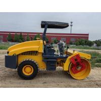 China Single steel wheel vibratory roller 4 tons 4.5tons 5tons  road construction machinery mini Compactor on sale