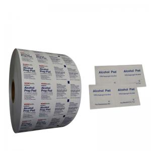 Pharmaceuticals Aluminum Foil Paper for Disinfection Wipes Wet Wipe Pack Solution