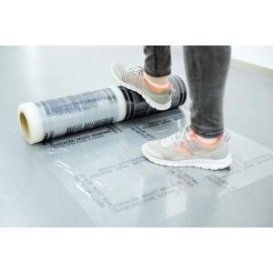 Auto Adhesive Floor Mat, 4 Mil Car Carpet Protector Film | 100 Mats Per Roll | 24" Wide, 200' Long