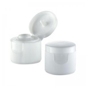 China Recyclable Direct Plastic Flip Cap Cylindrical Design and Free Sample with 18mm White supplier