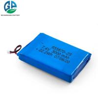 China 3.7v Li Polymer Battery 3000mah Power Source Overcharge Protection on sale