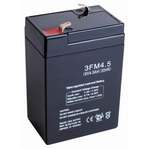 China Le support a scellé les batteries d'acide de plomb de l'éclairage de secours 6v 4ah FM (3FM4A, 3FM4E, 3FM4B) supplier