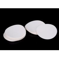 China 0.65 - 0.75mm Ashless Filter Paper Sheets Lab Grade Long Term Filtration on sale