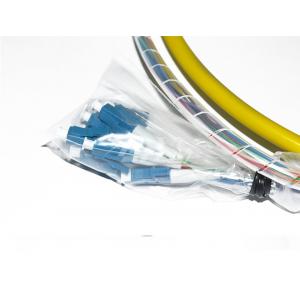 China cordón de remiendo óptico de la coleta del paquete de 12colour LC supplier