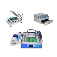 China full Assembly production line :Chip Mounter Desktop SMT Pick and Place machine CHM-T36VA/CHMRO-420/CHM-3040 on sale