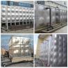 China 10000 Liter Segmented Stainless Steel Sectional Water Tank Customized Large Sized wholesale