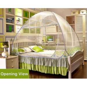 China Pop-up Mosquito Net Tent for Beds Anti Mosquito Bites Folding Design with Net Bottom for Adults Trip wholesale