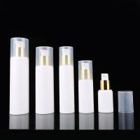 China Portable Gold Pump Shell White Plastic 5/10/15ml Airless Bottle on sale
