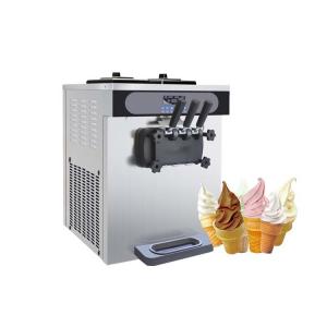 Good Taste Tabletop 2+1Mix Flavor Soft Ice Cream Maker South Africa/ Italian Ice-Cream Machine
