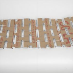 China Malla de estuco con respaldo de papel y alambre soldado galvanizado, resistente a las grietas, para soporte de estuco wholesale