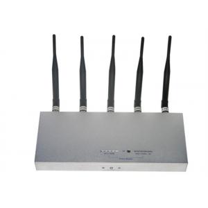 China Wireless Camera Mobile Phone Signal Jammer Blocker With 5 Omni Directional Antenna supplier