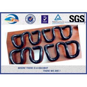 China SKL Elastic Rail Clips Clamp Oxide Black / Galvanize 60Si2Mn for Railway System supplier
