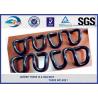SKL Elastic Rail Clips Clamp Oxide Black / Galvanize 60Si2Mn for Railway System
