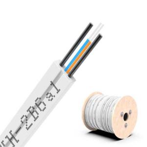 GJXH-2B6  Indoor Drop Cable FTTH Fiber Optic Cable PVC / LSZH