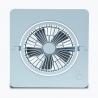 OEM Mini Portable Rechargeable Fan , Office Mini Rechargeable Folded Fan