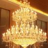 China Large empire style Gold chandelier for Hotel Project Lighting Fixtures (WH-NC-15) wholesale