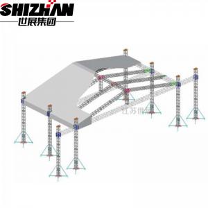 Concert Stage Roof Aluminum Truss Display Curved