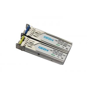 1000BASE-BX BIDI SFP Transceiver , 20km Mini GBIC Transceiver Module