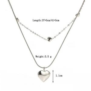Fashion Women Necklaces OEM Double Layer Necklace For Clavicle Chain