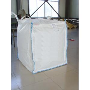 FIBC 100% Pure Pp Material Ton Bag , Jumbo Plastic Bag With Baffle