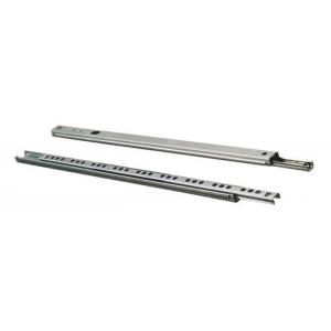 Ball Bearing Undermount Table Drawer Hydraulic Soft Close Slide For Telescopic Channel Furniture Hardware