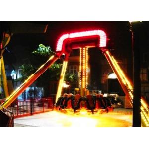 China 60 Degree Cool Theme Park Rides , Customized Seats Small Amusement Rides supplier